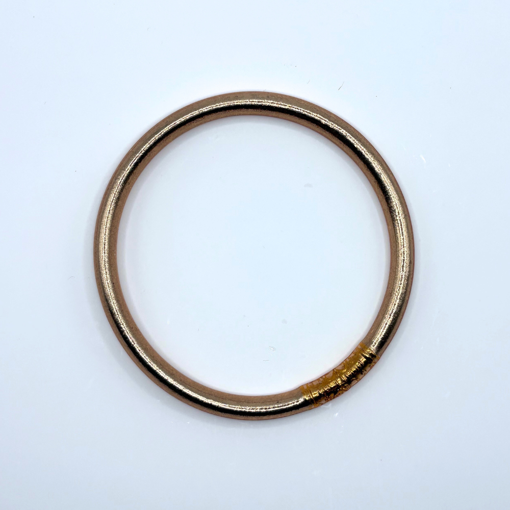 Jonc Bouddhiste mantra bicolore épais (épaisseur 5mm)