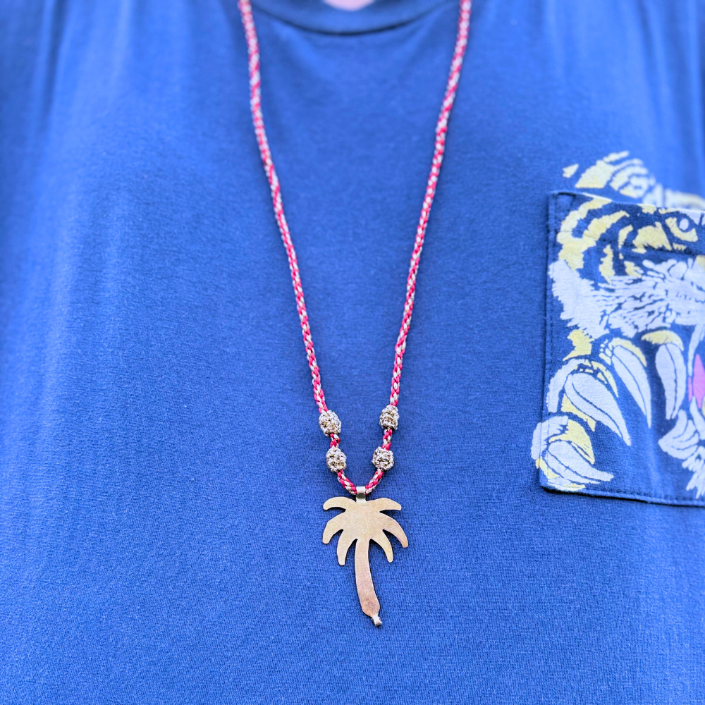 Sautoir Grigri médaille palmier