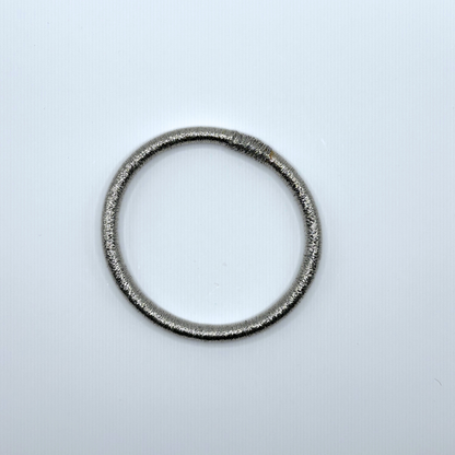 Jonc sabra classique argenté seul minimaliste artisanal Maroc beloves