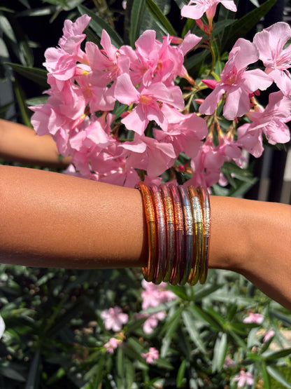 Jonc bouddhiste épais béni Thaïlande bracelet porte-bonheur