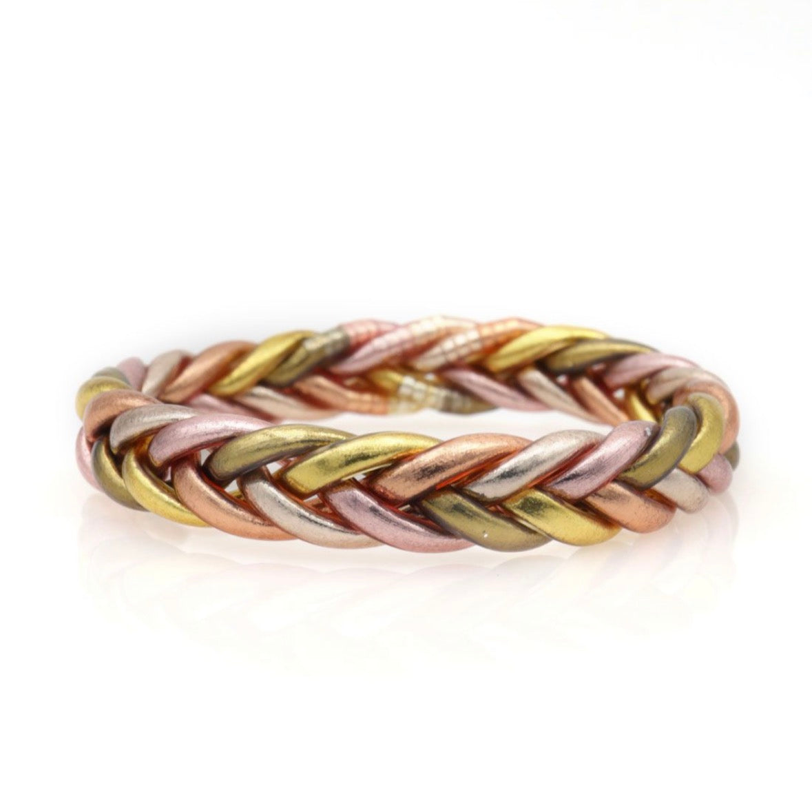 Jonc bouddhiste tressé multi classique pêche béni Thaïlande bracelet porte-bonheur